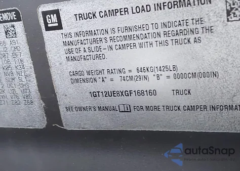 2016 GMC Sierra 2500Hd Denali from USA, damaged, VIN 1GT12UE8XGF168160